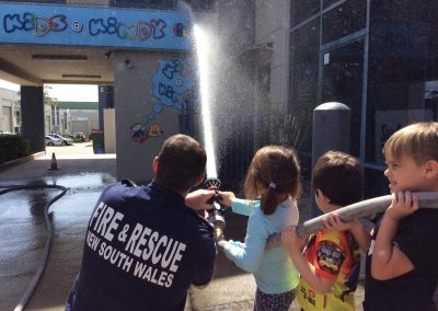 Kids Taking Fire Rescue Tips