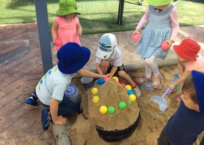 Kids Playing with Sand