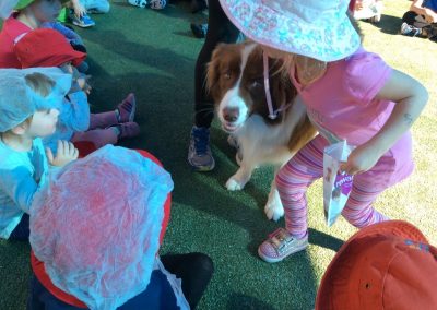 Kids with Beautiful Dog